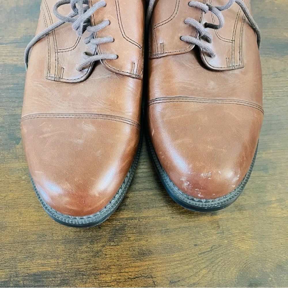 🌹 Classic Leather Brown McNair Earth Shoe Men’s Size 10W